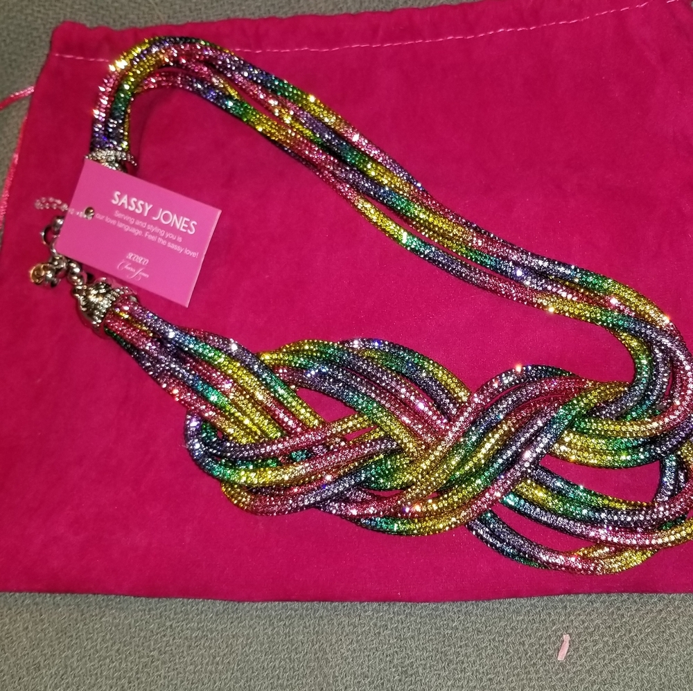 Sassy Jones Vivienne Sun Necklace